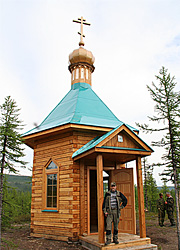 Деревянная часовня Сергия Радонежского